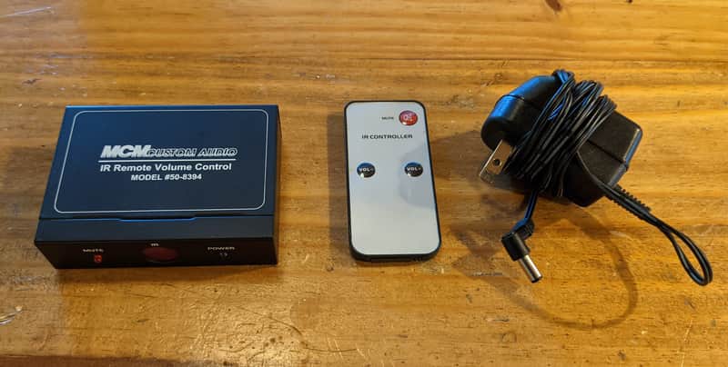 MCM Custom Audio Line Level Volume Control - IR Remote - 50-8394 image 1