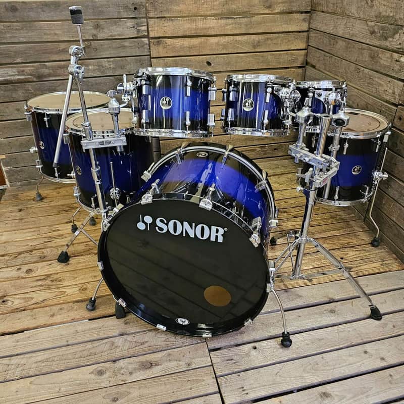 Drum Kit Sonor 3007 Special Edition, Midnight Blue USED! RKSFM200526 image 1