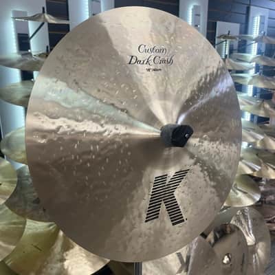 ZILDJIAN K0951 16" K CUSTOM DARK CRASH CYMBAL 1010g - FLOOR MODEL image 2