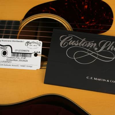 Martin Custom Shop 0 Size 18 Style Adirondack Top Sinker Mahogany Back 1930s Style V Neck GE Spec image 14