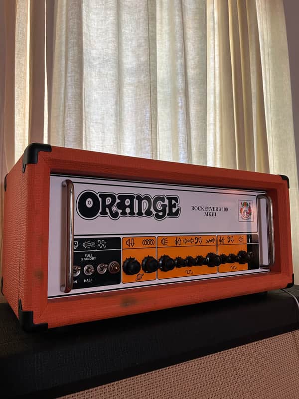 Orange Rockerverb 100 MK III 2-Channel 100-Watt Guitar Amp Head 2014 - Present - Orange image 1