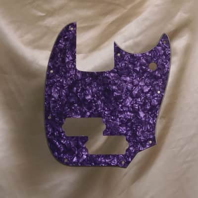 Replacement pickguard for Fender Mustang Bass PJ in pearloid colors! image 3