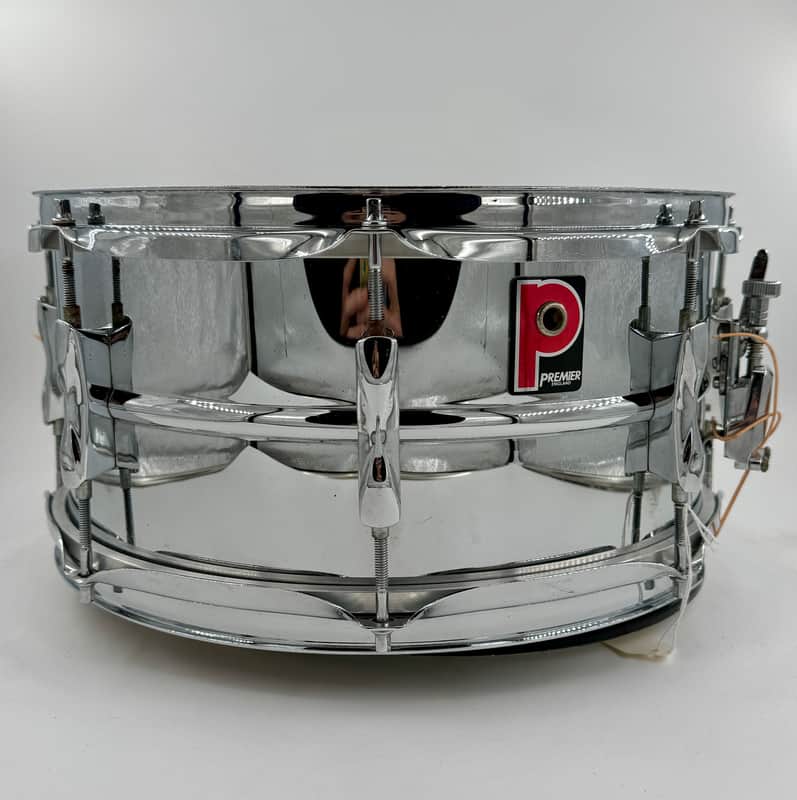 Premier 14” x 6.5” 1026 Snare Drum 1984-1986 - Chrome image 1