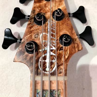 Warrior Dran Michael Buckeye Burl 5 String - Showroom Demo image 9