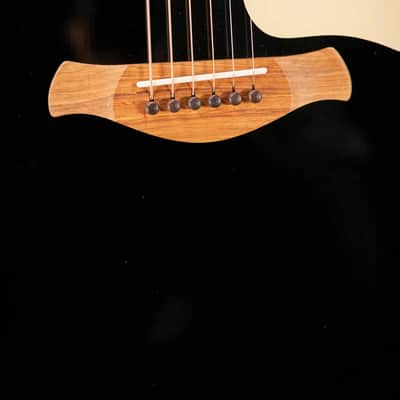Taylor Gold Label 514e Super Auditorium Acoustic/Electric Guitar - Blacktop with Hardshell Case image 8