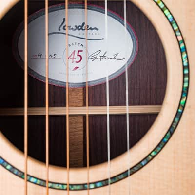 Lowden F-38 ‘Batch 45’ Limited Edition Indian Rosewood and Lutz Spruce NEW image 7