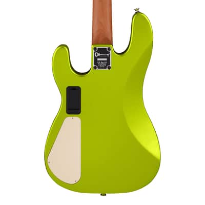 Used Charvel Pro-Mod San Dimas Bass PJ IV - Lime Green Metallic image 7