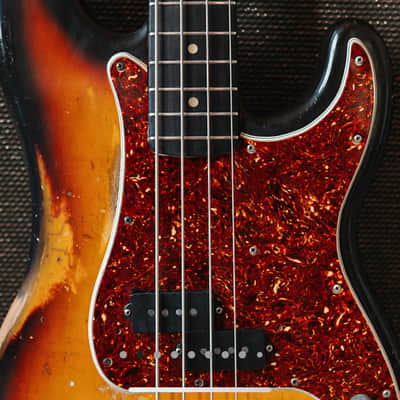 Fender Precision Bass 1965 L-Series Sunburst OHSC image 8