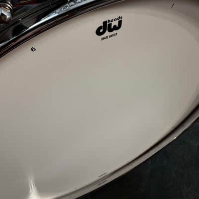 DW 5.5" x 14" Collector's Series Classics Shell Snare Drum - Vintage Marine w/ Chrome Hardware image 9