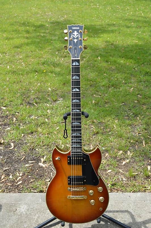 Yamaha SBG-2100 1985 - 1986 - Cherry Sunburst image 1