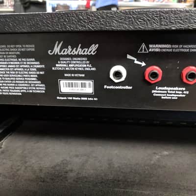 Marshall MG100FX Head 100w Guitar Amp Head, EFX, 4 Channels, Aux In, FX Loop image 12