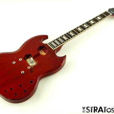 USED Epiphone SG Standard BODY + NECK Guitar Parts, Cherry image 1
