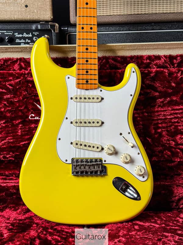 2016 Fender 69 Strat Closet Classic Yellow image 1