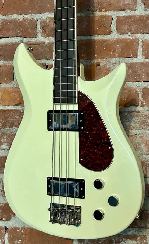 New Gretsch Electromatic CVT Bass Double-Cut Medium Scale Electric Bass Vintage White, Support Brick & Mortar Music Shops Buy it Here and Be Happy ! image 1