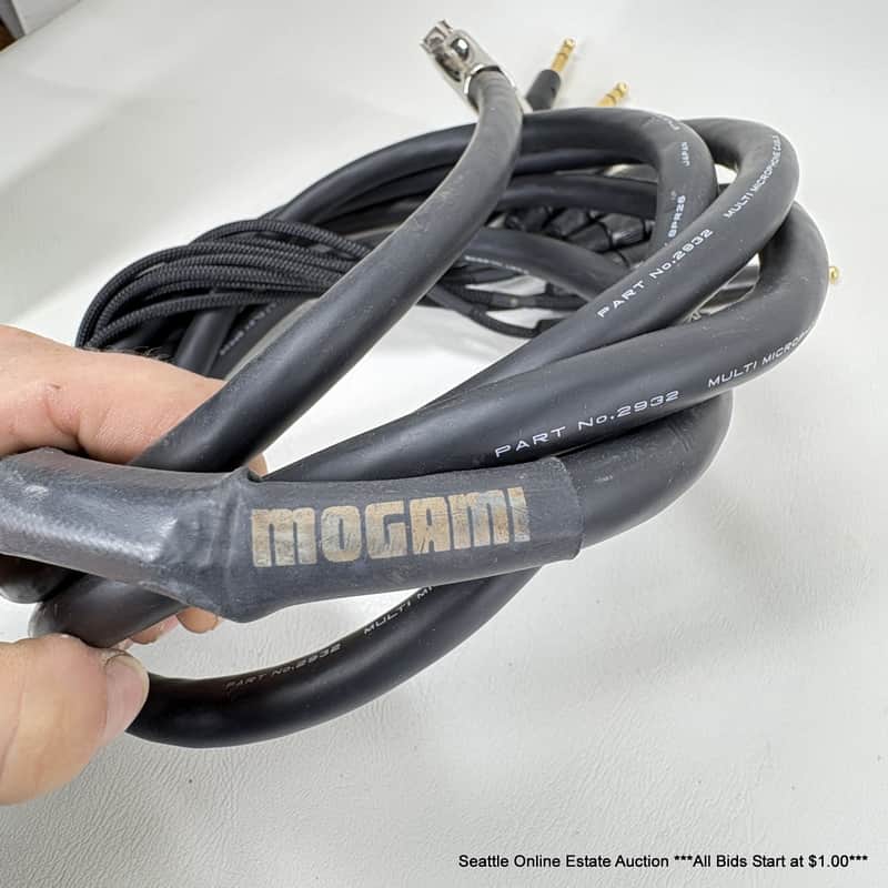 Mogami DB25 x1/4” - Blk gold image 1