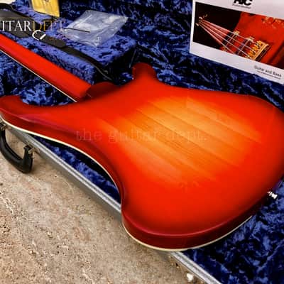 ♚MINT♚ULTRA RARE♚2012 Rickenbacker 4003 Stereo Bass♚ LUSH FIREGLO ♚ LEFT HANDED ♚GEM image 13
