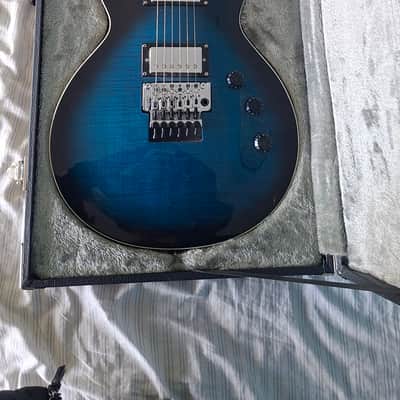 ESP LTD AS-1 FR Alex Skolnick Signature 2016 - Present - Black Aqua Sunburst image 3