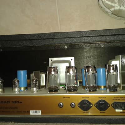 Marshall 100W PLEXI REISSUE HEAD 1994 - BLACK image 6