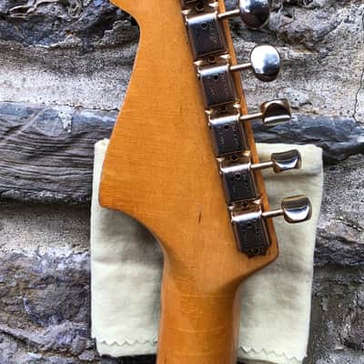 Fender Jazzmaster 1966 Sunburst Gold Hardware image 11
