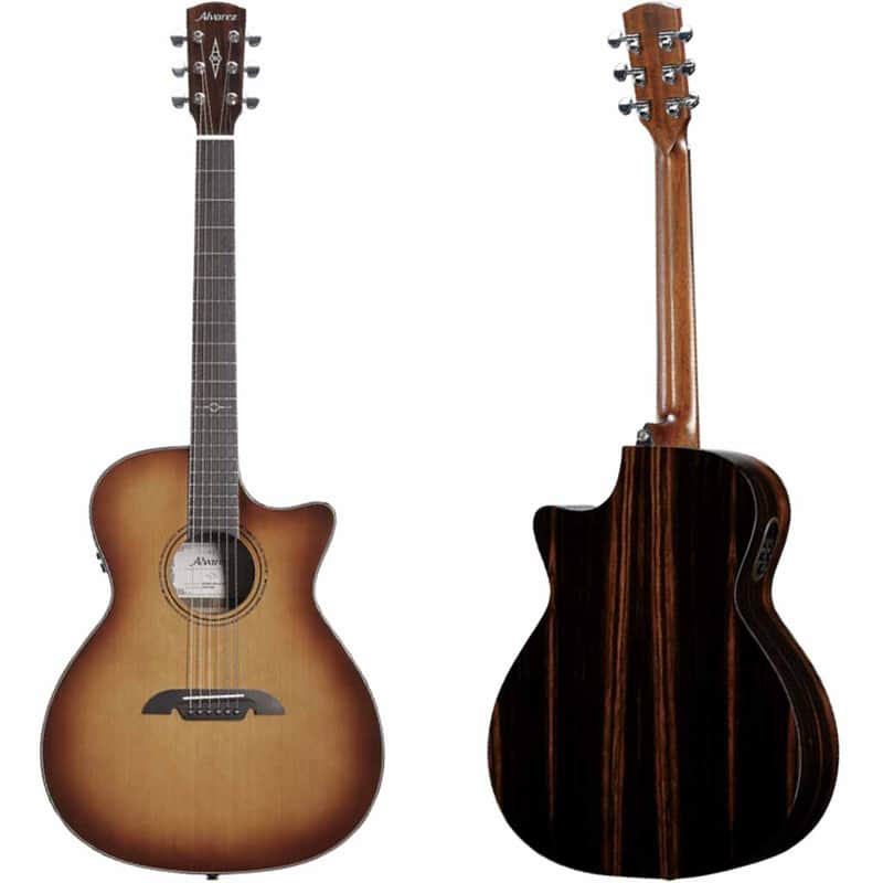 Alvarez Artist Elite AEG95ce Red Cedar/Macassar Ebony Grand Auditorium Acoustic Guitar image 1