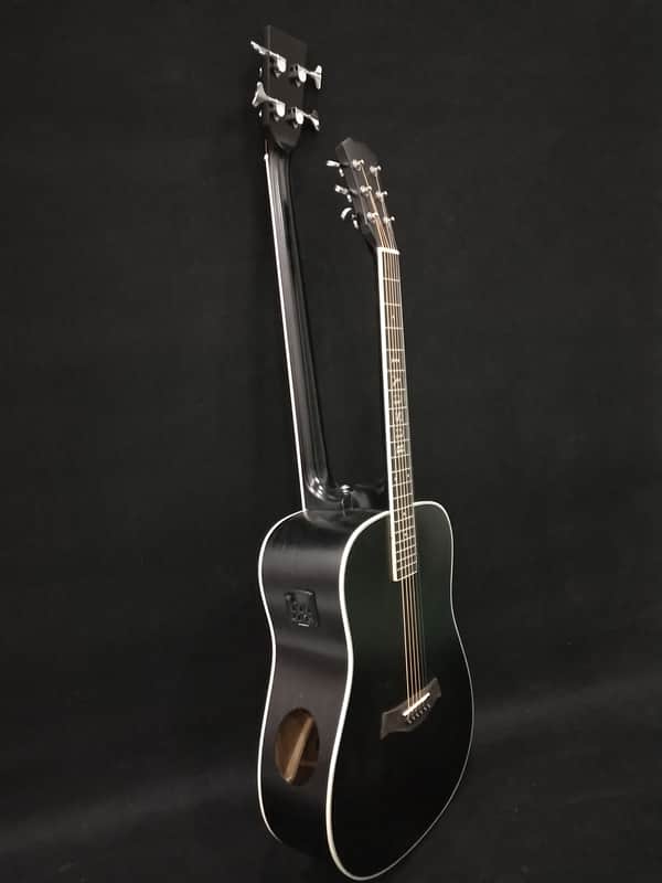 4 Strings Bass /6 Strings Acoustic/Electric, Drums/Reverb/Effects, Busuyi Double Neck Super Guitar With Tuner image 1