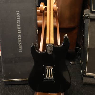Fender 1973 Stratocaster Black Refin OHSC image 4