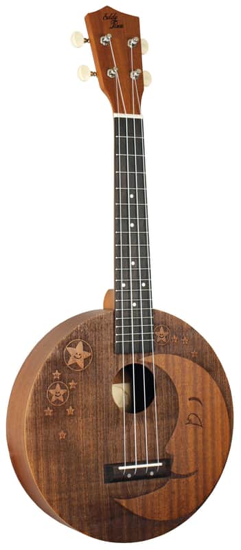 Eddy Finn EF-MOON Moon and Stars Concert Ukulele image 1