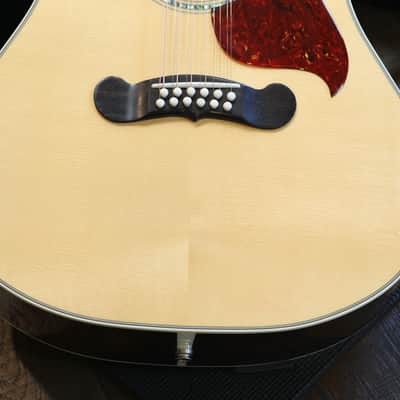 2006 Gibson Songwriter Deluxe 12-String Acoustic Guitar Natural + OHSC image 5
