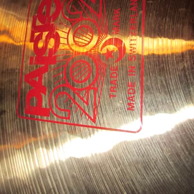 PAISTE 2002 Rock Crash 18” Cymbal Switzerland image 3