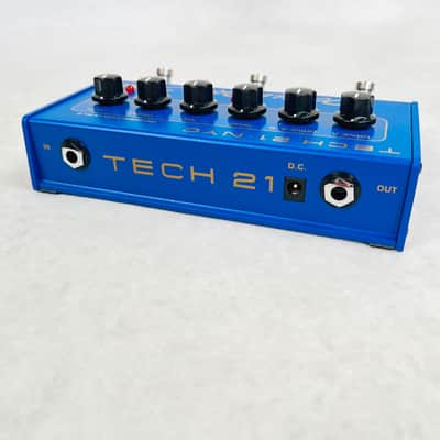 Tech 21 Double Drive 3X Pedal 2010s - Blue image 5