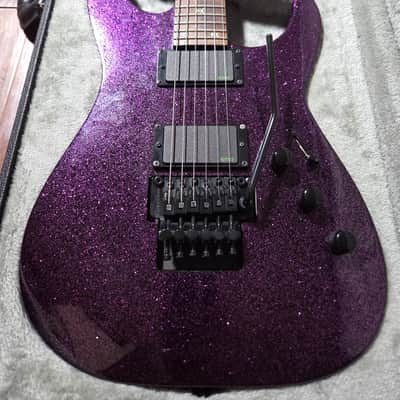 ESP LTD Kirk Hammett Signature KH-602 - Purple Sparkle w/ Hardshell Case image 4