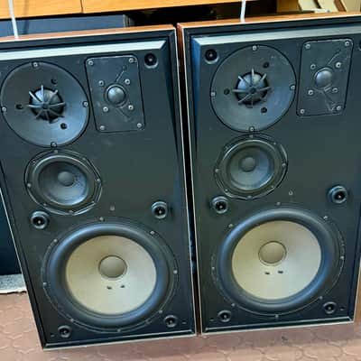 Vintage Bang & Olufsen Beovox S75 Type 6313 Rosewood Speakers; Tested SEE VIDEO image 1
