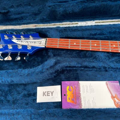 Rickenbacker 4008/8 Bass 2002 - Blue 8 string image 10