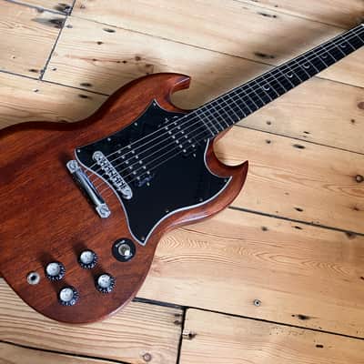 Gibson SG Special Electric Guitar Faded Moon Inlays 2003 * Headstock Repair image 1