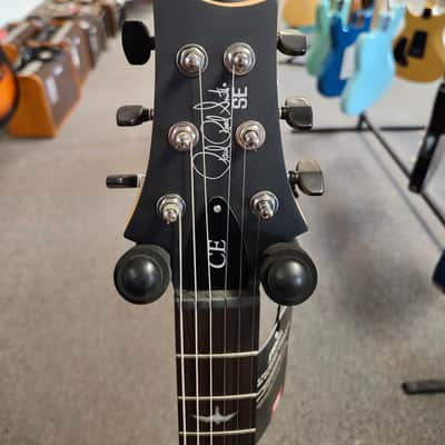 New PRS Paul Reed Smith SE CE 24 Standard Satin - Ice Blue Metallic with PRS SE Gigbag image 6