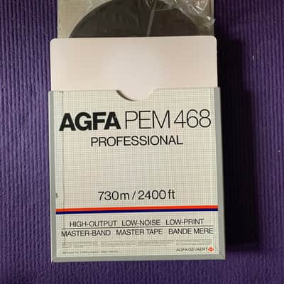 2x AGFA PEM 468 1 inch tapes image 3
