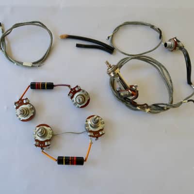 Vintage Gibson Les Paul Burst Harness, 1959, Bumblebee Caps, Pots, Switch, Jack, ES-335, 355 image 2