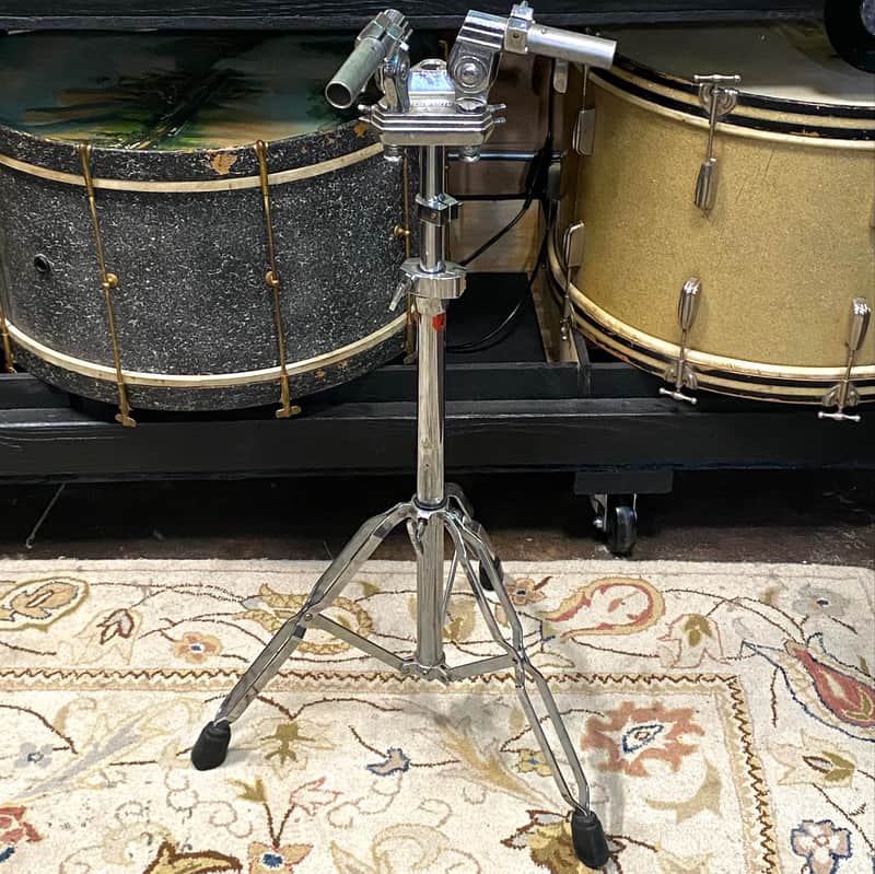 Ludwig 1990s Modular Double Tom Holder w/ Stand - Good Condition - We Ship Fast! image 1