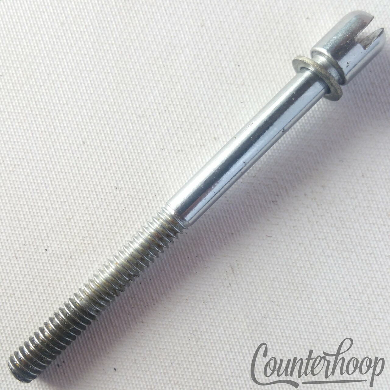 Ajax 2 9/16"Slotted Tension T-Rod Snare/Tom Drum UK Vintage 60s Tensioner Chrome — main photograph