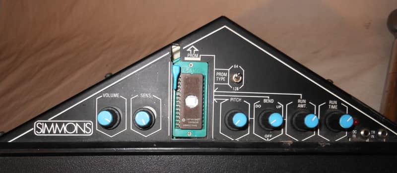 Vintage 1980's SIMMONS SDS-1 Digital EPROM Drum Pad w/Manual & SIMMONS Power Supply * FULLY TESTED * image 1
