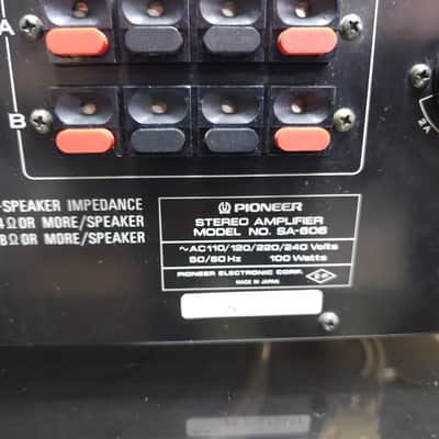 Pioneer SA-606 Amplifier and TX-606 Tuner Operational Rare image 12