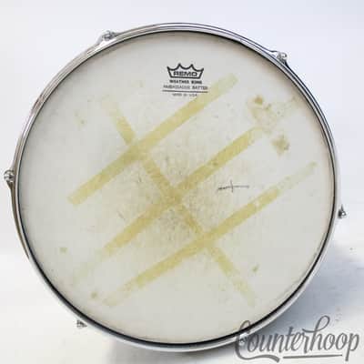 Slingerland 12x8"Black Sparkle Tom Drum 60s Sound King COB Brass StickSaver Rims image 6