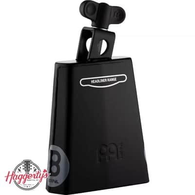 Meinl Percussion 5" Headliner® Series Cowbell, Black powder coated steel, Cha Cha Cowbell image 1