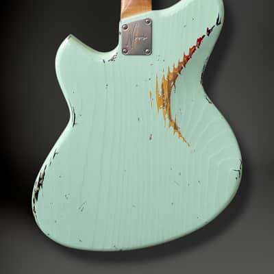 Novo Serus J Custom in Surf Green over Sunburst (Authorized Dealer) image 4