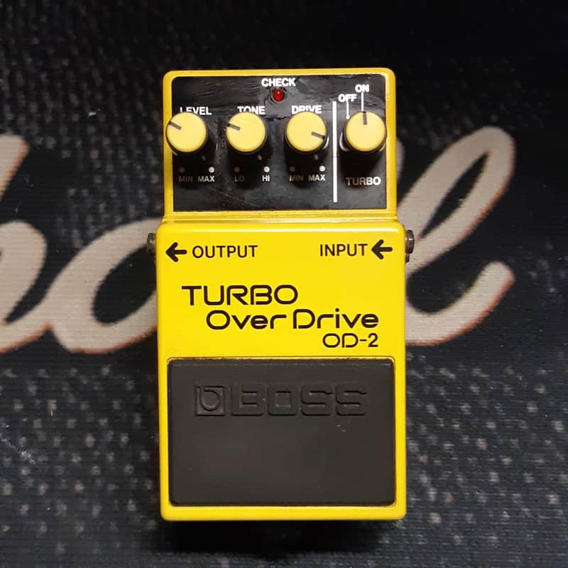 Boss OD-2 Turbo OverDrive (Black Label) JAN 1988 MIJ image 1