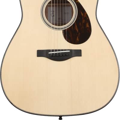 Yamaha FG9 M Acoustic Guitar - Natural image 1