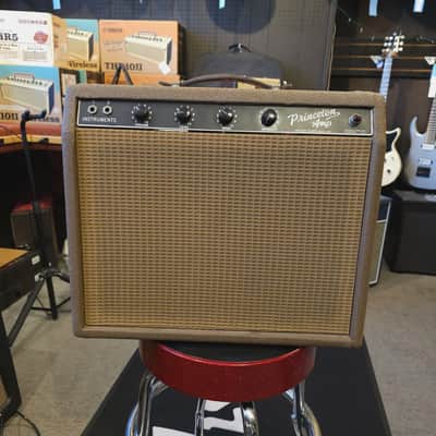 Used Fender Brown Princeton Amp 6G2 1962 w/Non Original Cover image 1