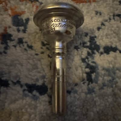 Holton Revelation 81 Bb Trombone mouthpiece (Silver plated) (very rare) image 1