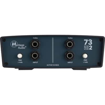 Heritage Audio 73 DI Two - Active Dual Channel DI image 1