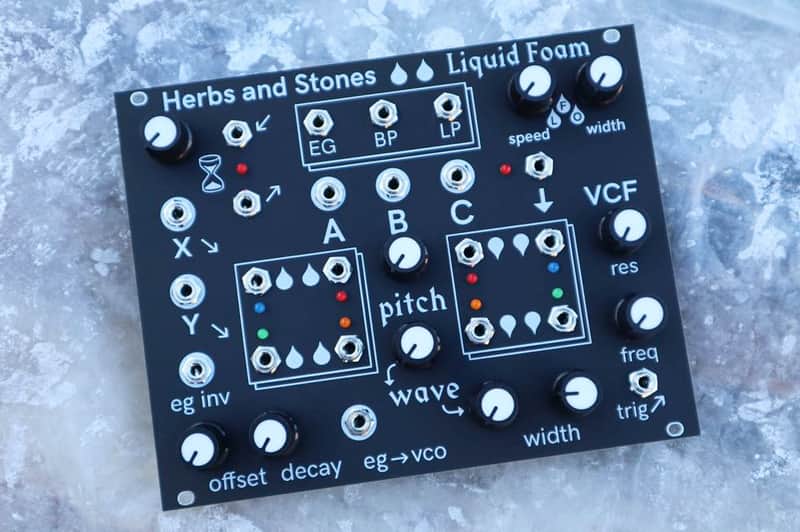 HERBS AND STONES LIQUID FOAM EURORACK : BRAND NEW :  [DETROIT MODULAR] image 1